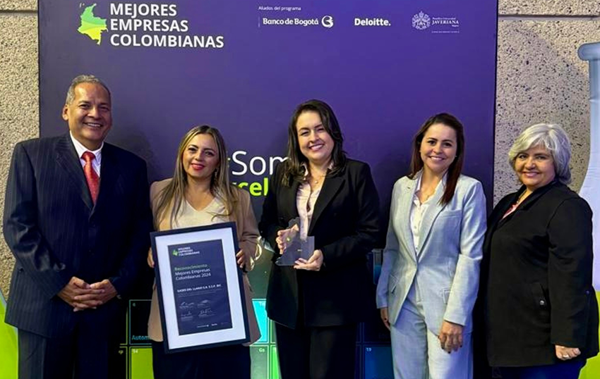Llanogas entre las Mejores Empresas Colombianas